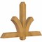 Ekena Millwork Redmond Rough Sawn Timber Gable Bracket, Western Red Cedar, 48"W x 30"H x 4"D x 4"F, 15/12 Pitch GBW048X30X0404RED00RWR - alternate 4